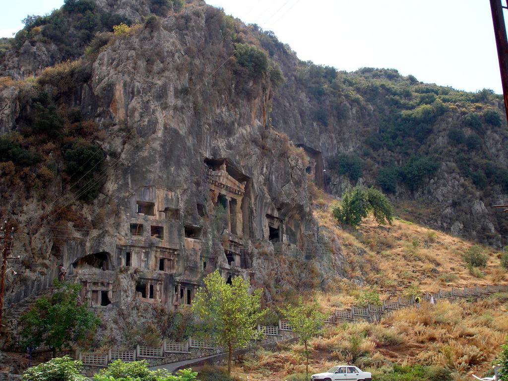 mugla fethiye ruins