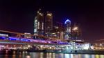 Moscow City at night