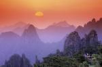 china sun set