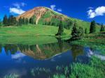 Alpine Pond Gunnison National Forest Colorado