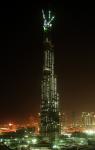 dubai burj tallest building in the world night