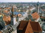 Heiliggeistkirche and Old Town Hall Munich Germany