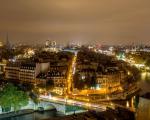 seine river night 1280 x 1024