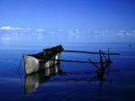 Outrigger Canoe South Coast of Aitutaki Island Cook Islands