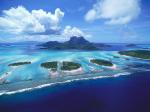 Reefs of Bora Bora French Polynesia