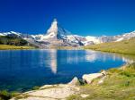 Matterhorn Stellisee Valais Switzerland