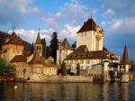 Oberhofen Castle Lake Thun Switzerland