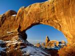 Crisp Winter Day Arches National Park Utah
