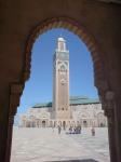 Beautiful Hassan II Mosque in Casablanca Morocco