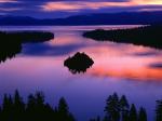 Twilight Color at Emerald Bay Lake Tahoe California