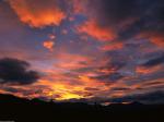 Sunrise Teklanika River Valley Denali  Alaska