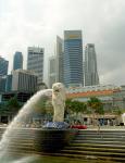 Merlion-fountain