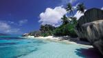 beach seychelles 1366 x 768