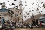 shah do shamshira mosque in kabul afghanistan