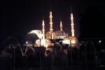 edirne camii gece kart